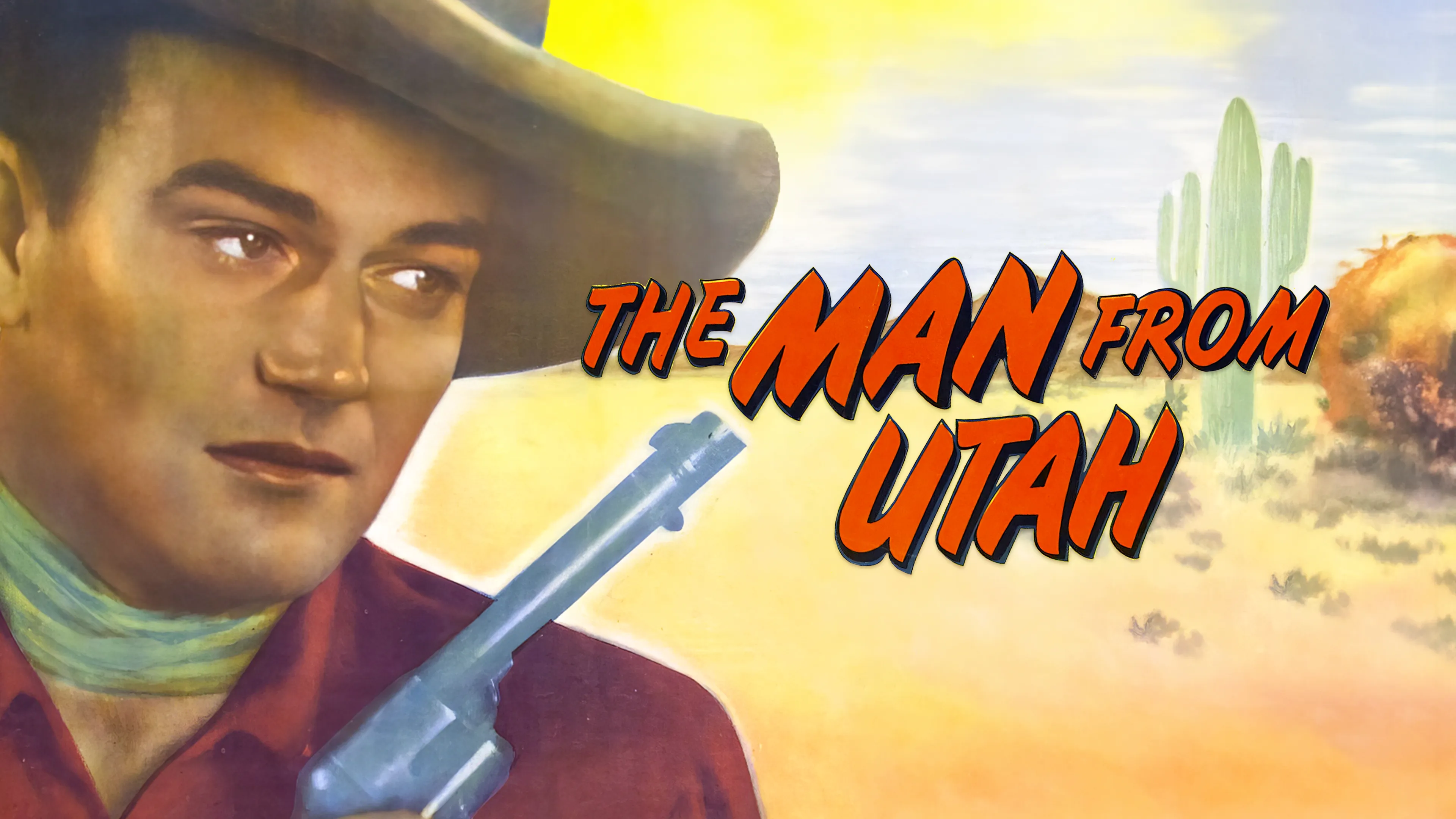 The Man from Utah poster